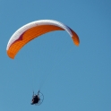 Paraglider over the Beach